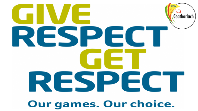 we subscribe to the ‘give respect-get respect’ initiative