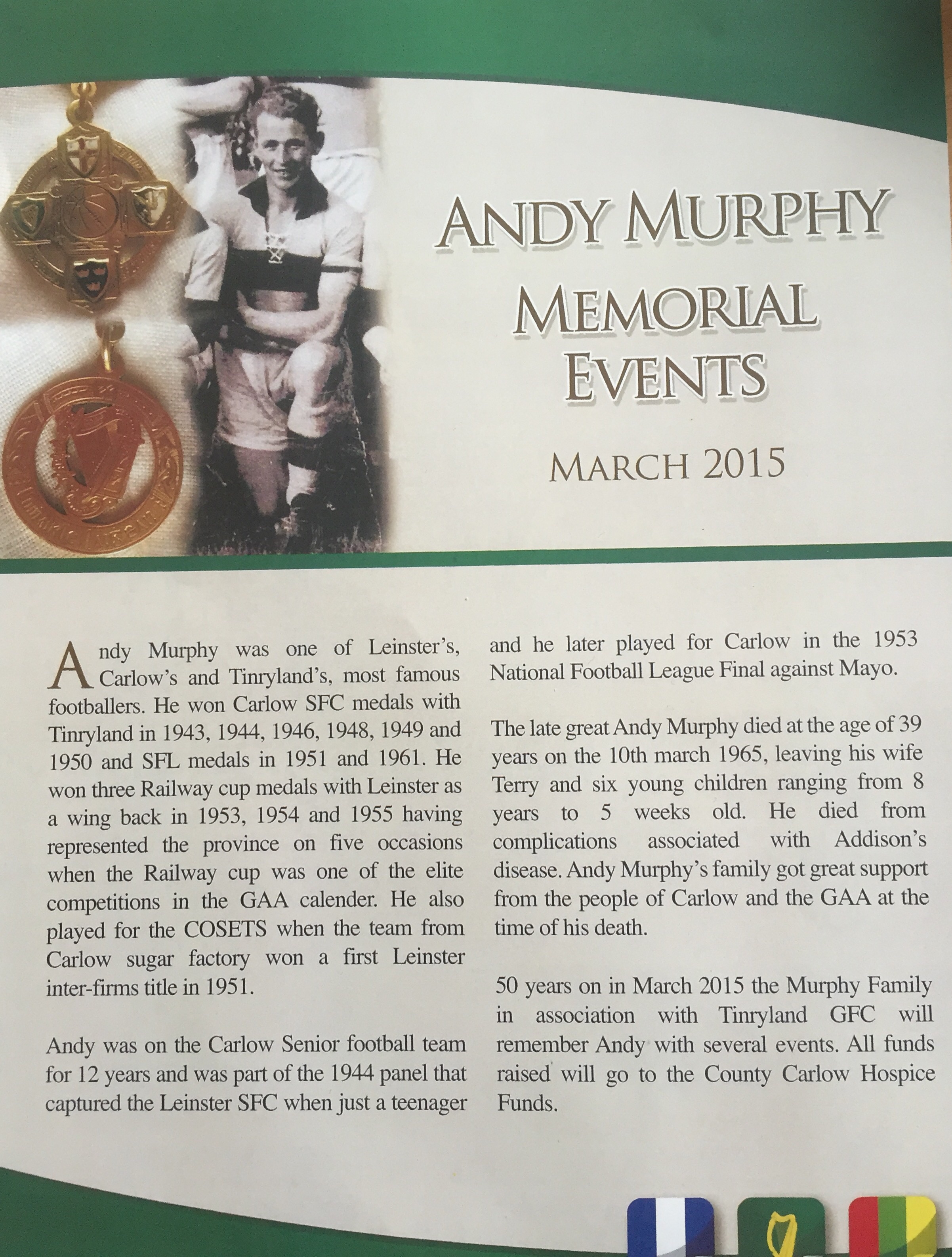 Andy Murphy Memorial