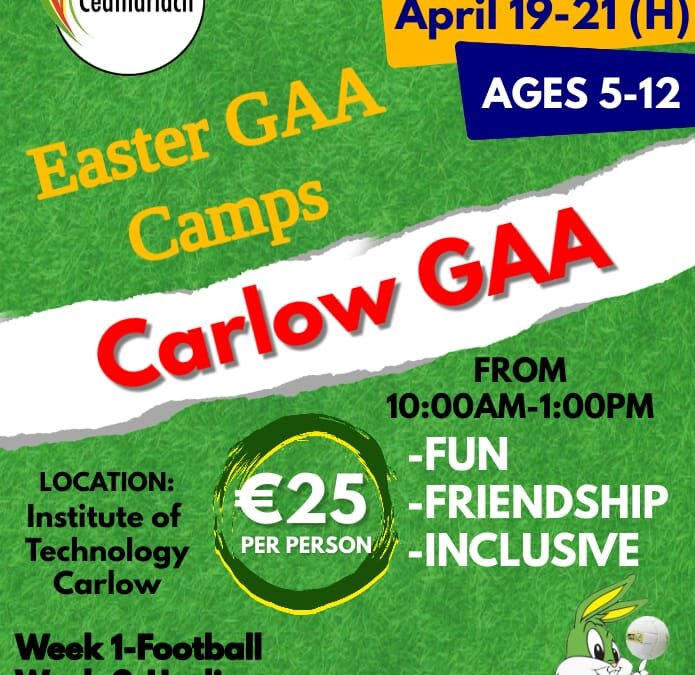 Easter Camps !!!