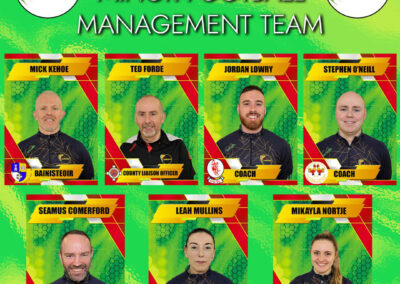 2023 Minor Football Management Team