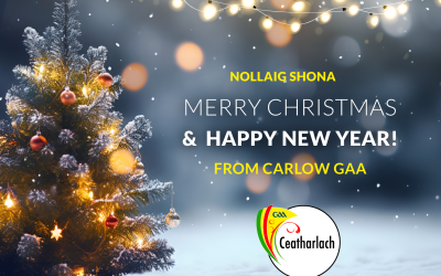 Happy Christmas from Carlow GAA