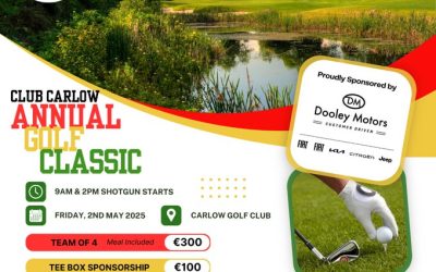 Annual Golf Classic fundraiser in partnership with Club Carlow