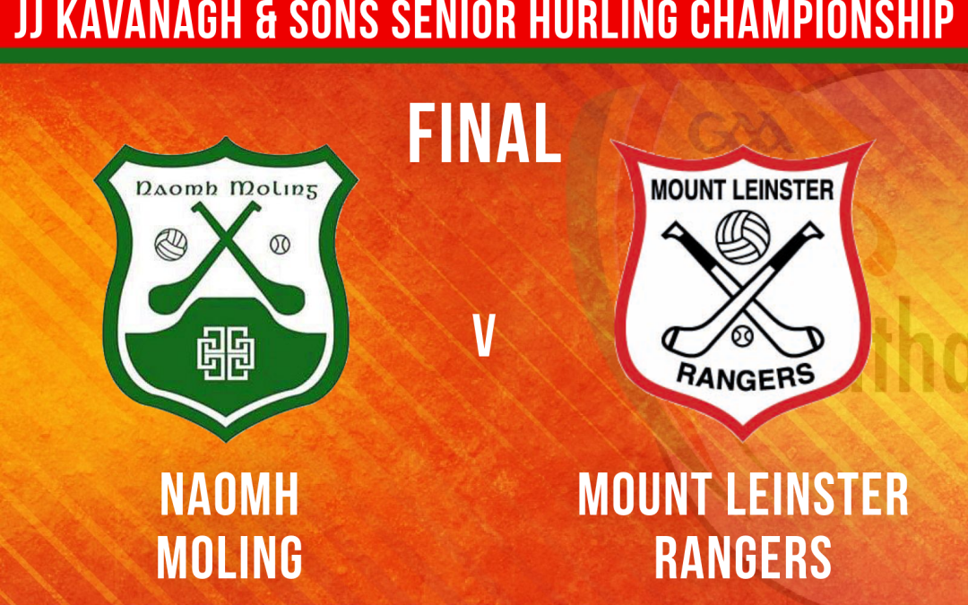 JJ Kavanagh & Sons Senior Hurling Championship Final