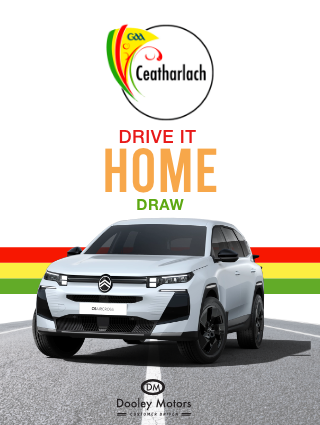 Carlow GAA Launch Exciting New “Drive it Home” Car Draw